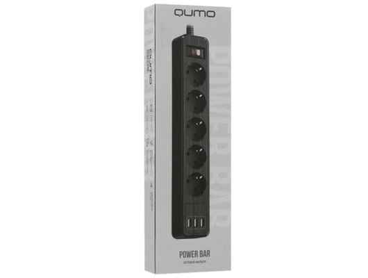 Сетевой фильтр с USB Qumo Power Bar 5SP4U (P-0005)
